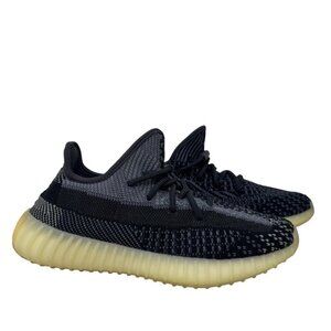 Adidas Yeezy Boost 350 V2 Carbon Black Gray Mens Size 7.5 Running Sneaker